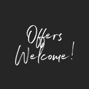 Reasonable offers welcome!!!